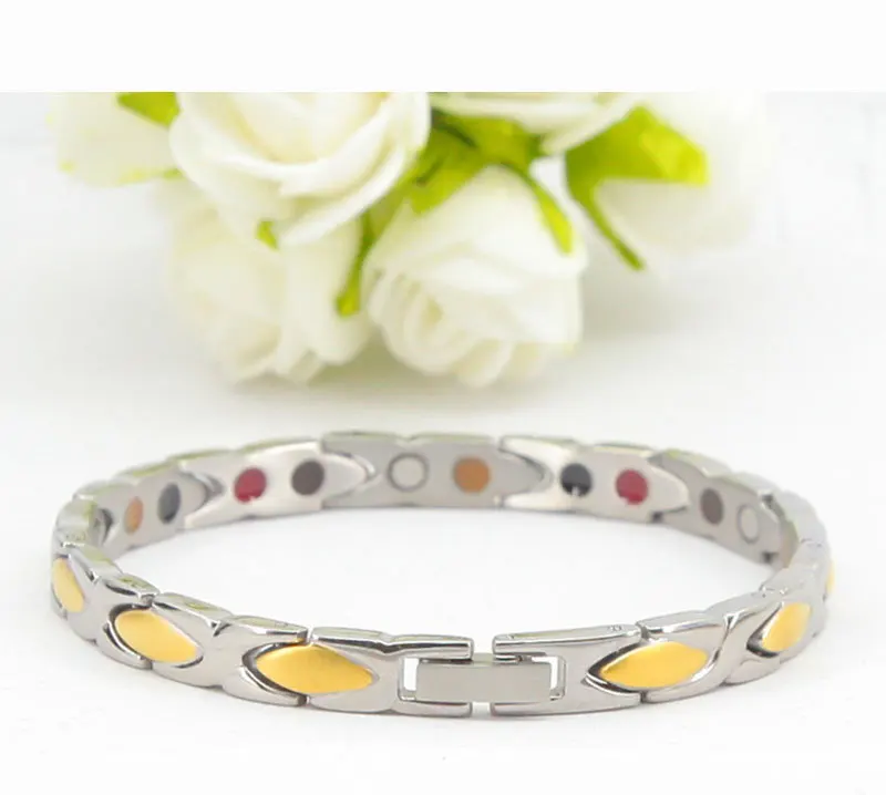 Magnet Stainless Steel Charm Braclet