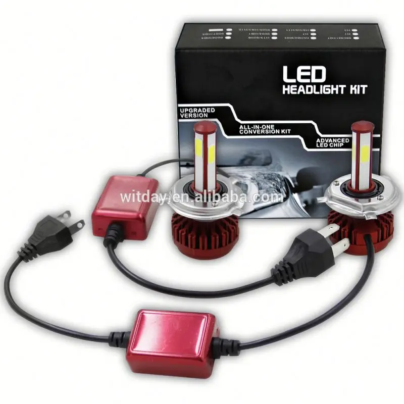 Hot Auto car led headlight conversion kit head light bulbs halogen upgrade replacement car headlight price