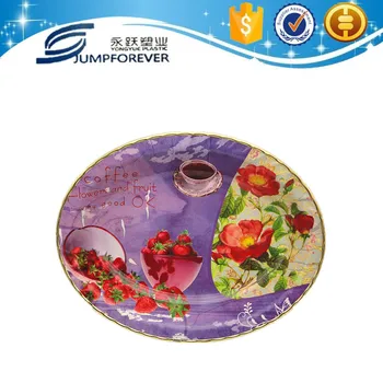 Oval Shape With Gold Rim Plastic Deep Dinner Plates - Buy Deep ... Oval Shape With Gold Rim Plastic Deep Dinner Plates - Buy Deep ...