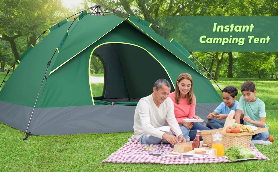 Camping Tent Family