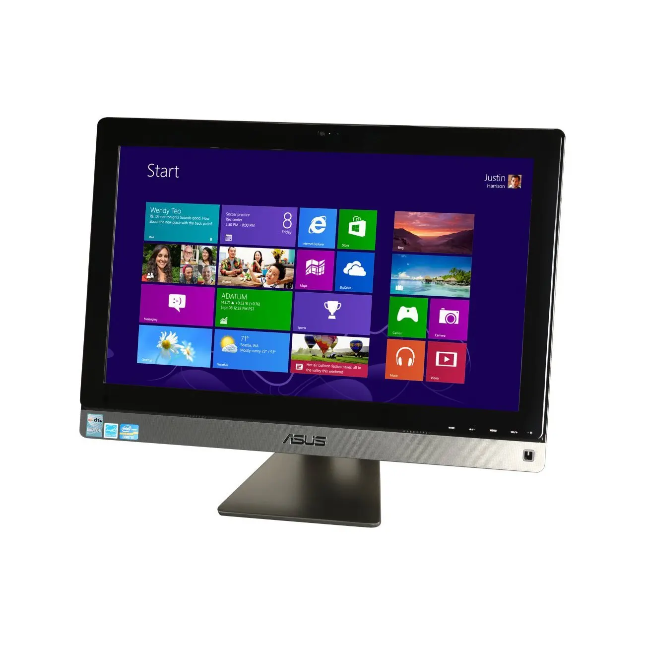 Buy Asus All In One 24 Inch Desktop Pc Et2411iuki 07 Windows 8 I3 2130 3 4ghz 6gb 1tb In Cheap Price On Alibaba Com