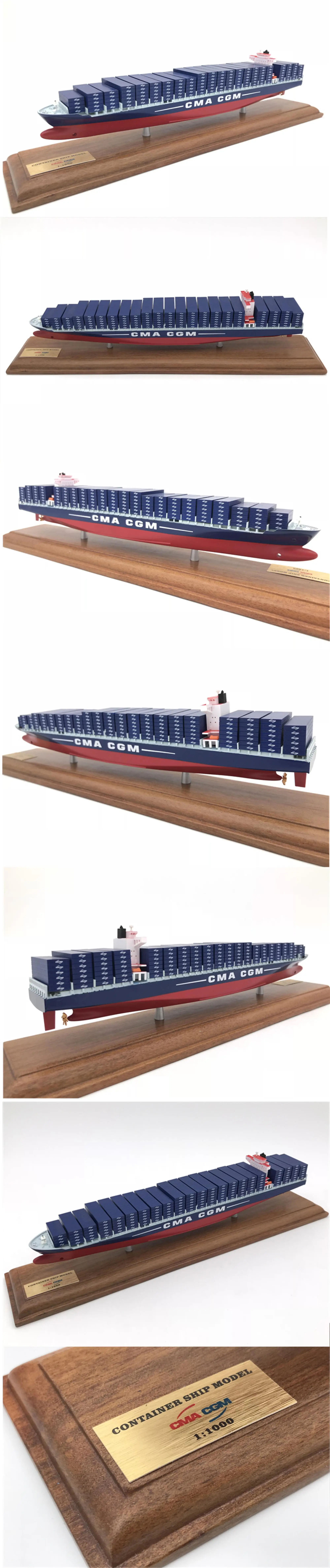 model container ship abs plastic model ship vessel model