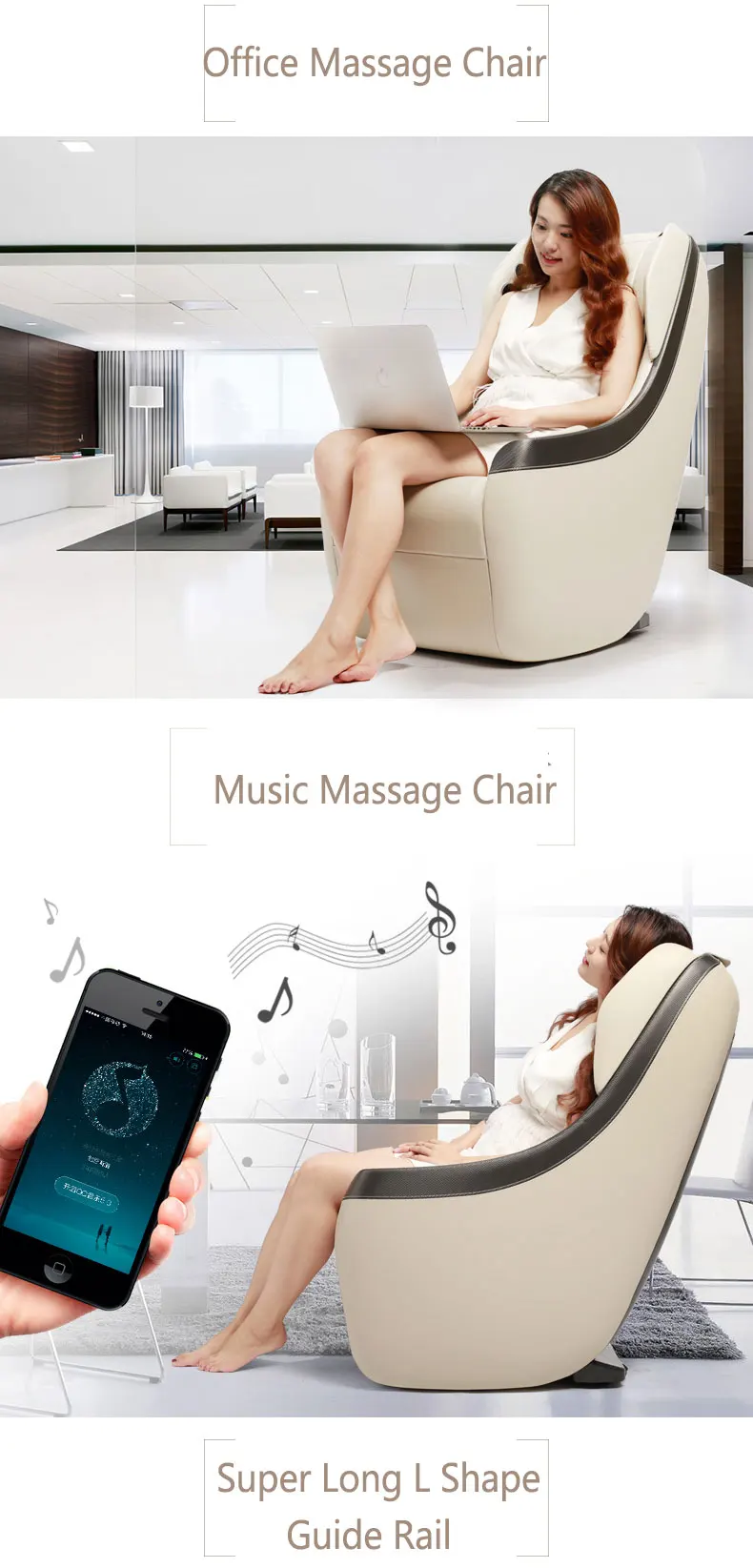 Wholesale Touch Screen Sexy Air Pressure Massage Chair Massage Chair
