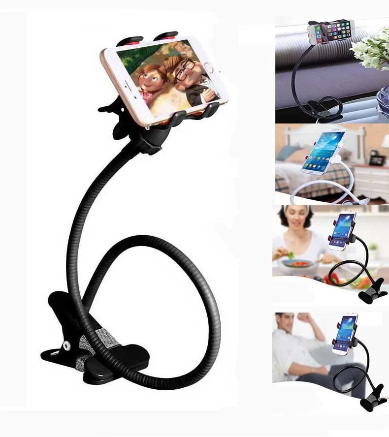 360-degree Rotating Universal Flexible Long Arms Mobile Phone Holder ...