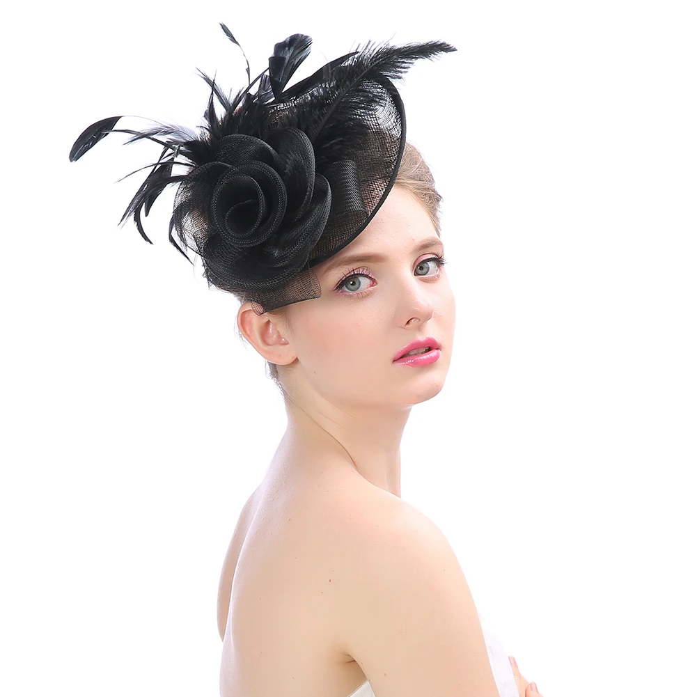 womens feather hats