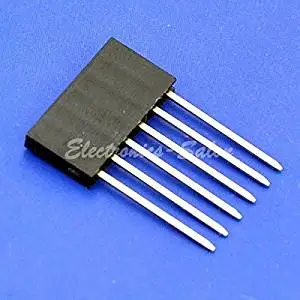 Double Hilitchi 90pcs 2.54mm Stackable Shield Female Pin Header Assortment Kit