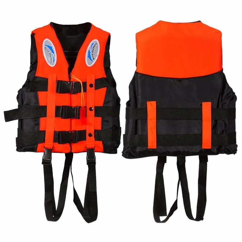 6 Sizes Drifting Surfing Professional Life Jacket Swimwear Polyester ...