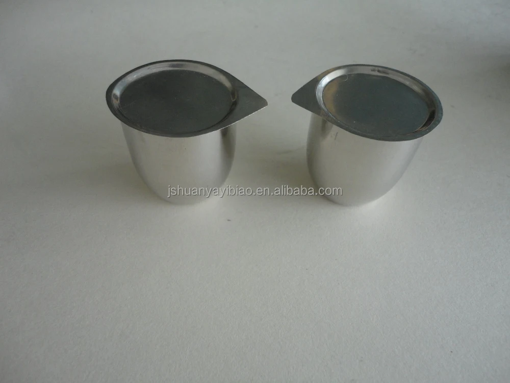 100ml Laboratory Platinum Crucible With Lid Buy Platinum Crucible