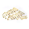 Modern Furniture Hardware Golden Scratch Resistant Drawer Wardrobe Cabinet Solid Brass Door Handle