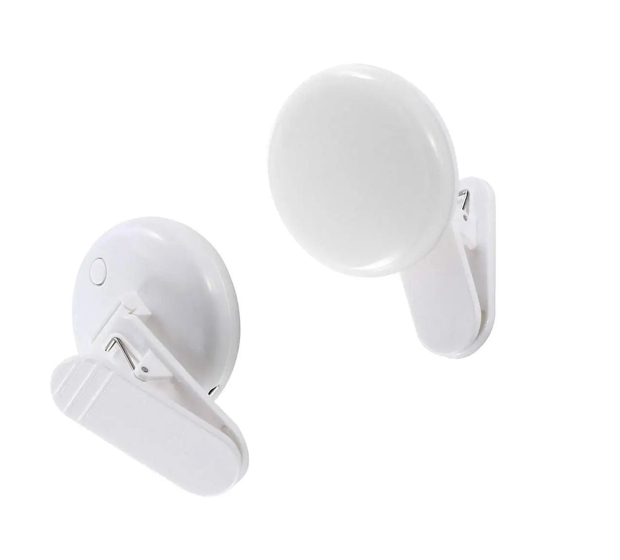 Selfie Ring Light, Rechargeable LED Fill-Light, Portable Clip-on Selfie Camera Light, 3-Level Adjustable Brightness