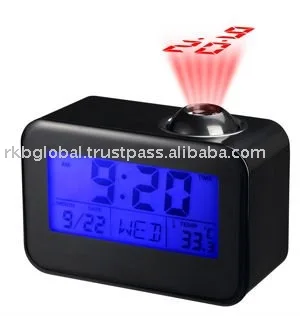 
Stylish Alarm Clock Projector 
