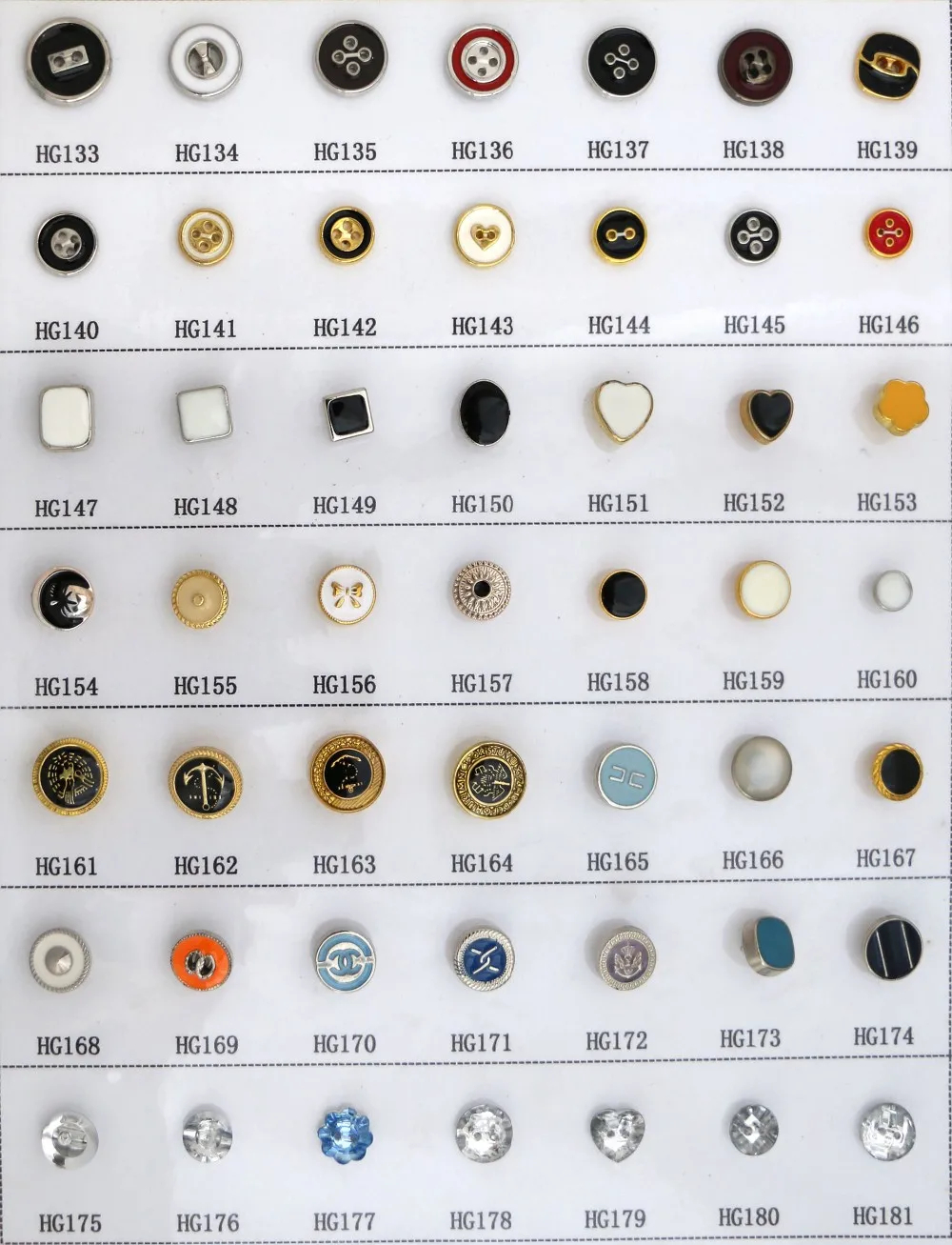 fancy clothing buttons