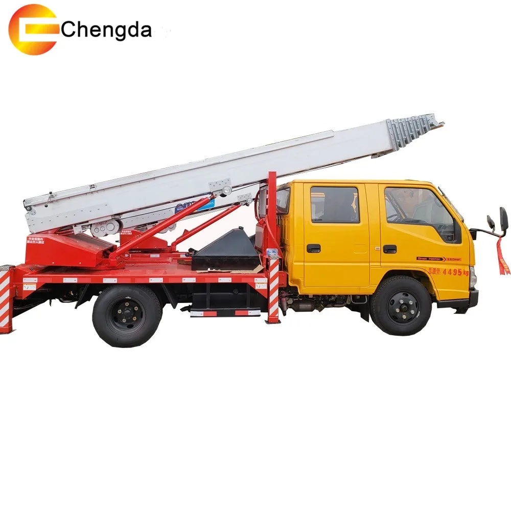 Hydraulic Ladder Move House Truck For Moving Serve Buy Move Lifting Box Truck High Altitude Operation Truck Aerial Ladder Truck Product On Alibaba Com