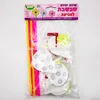 Outdoor toy diy craft paper windmill set for children