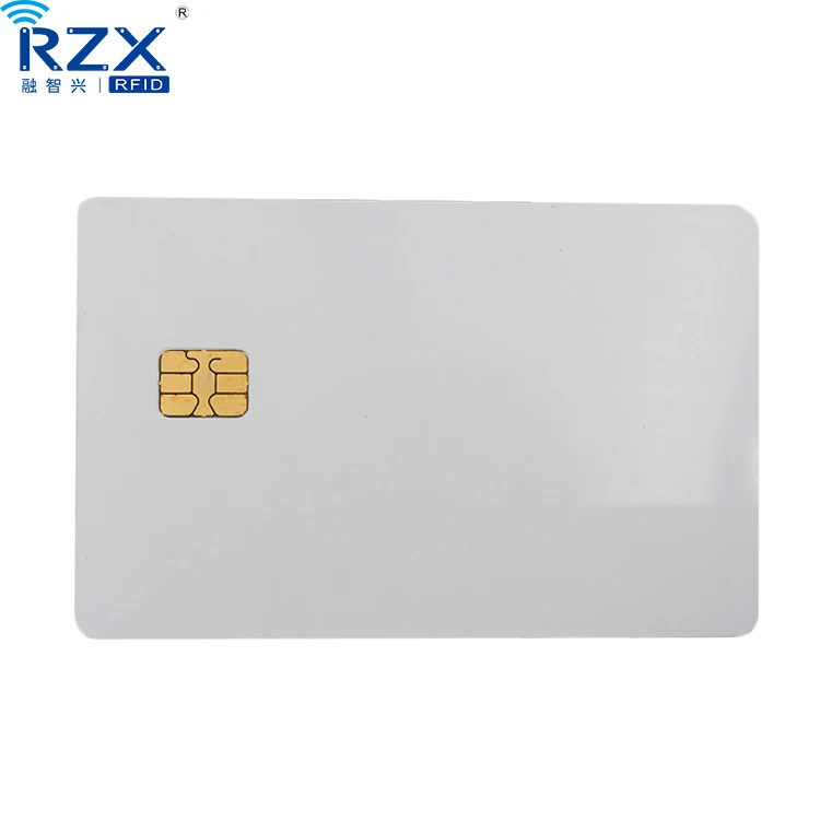 Hot Selling CR80 Size 13.56MHz FM1208 8K Byte RFID CPU Card with Cos