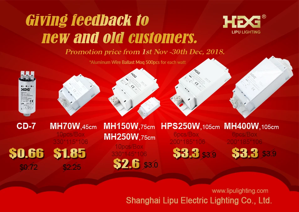 220v 400w Copper Ballast,Ballast 400w 220v 60hz Hid Ballast