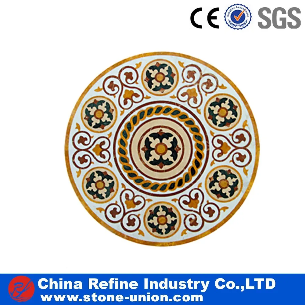interior decoration waterjet marble medallion stone hotel flooring interior decoration waterjet marble medallion stone hotel flooring