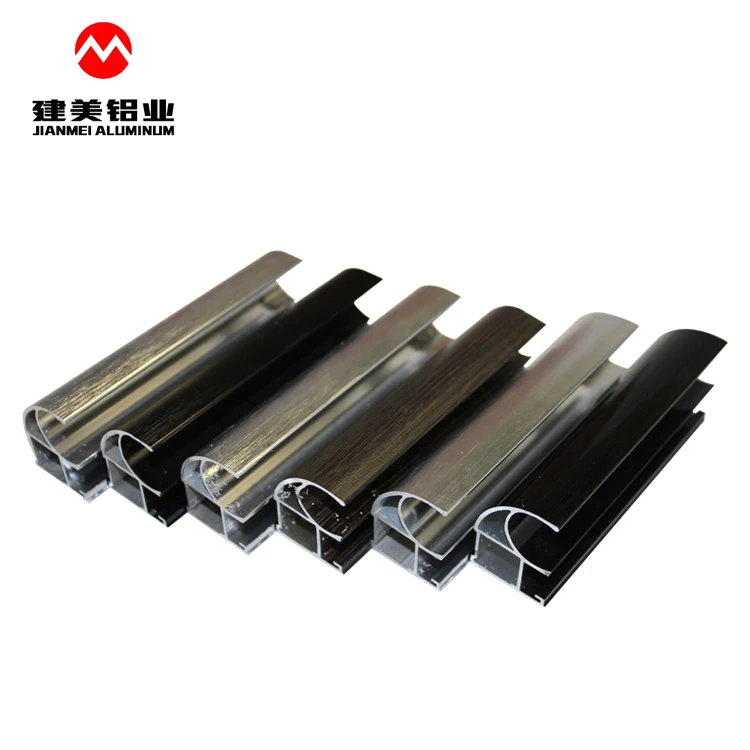 China Jianmei C Channel Aluminium Profile For Kitchen