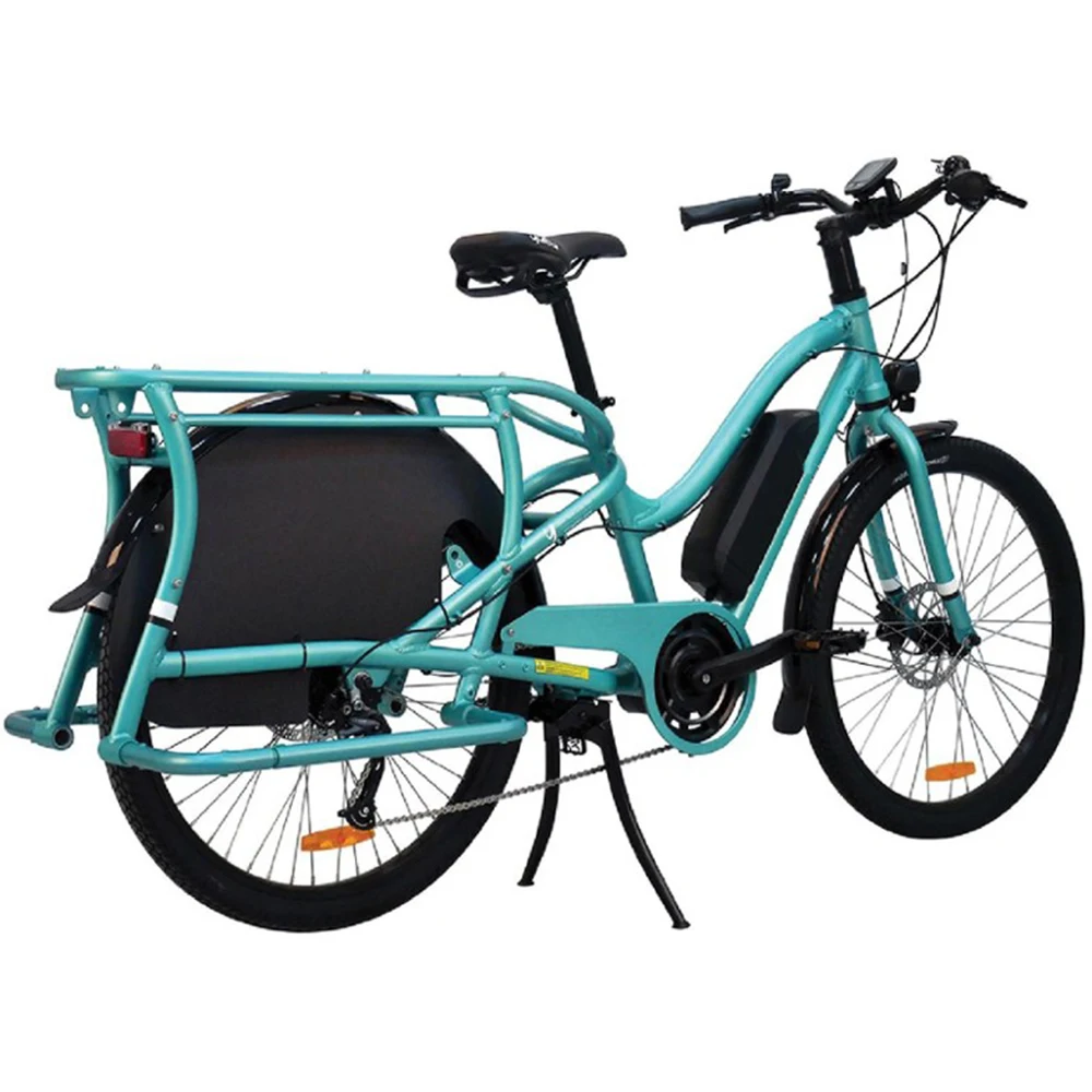 electric bicycle with cargo postman e-bike