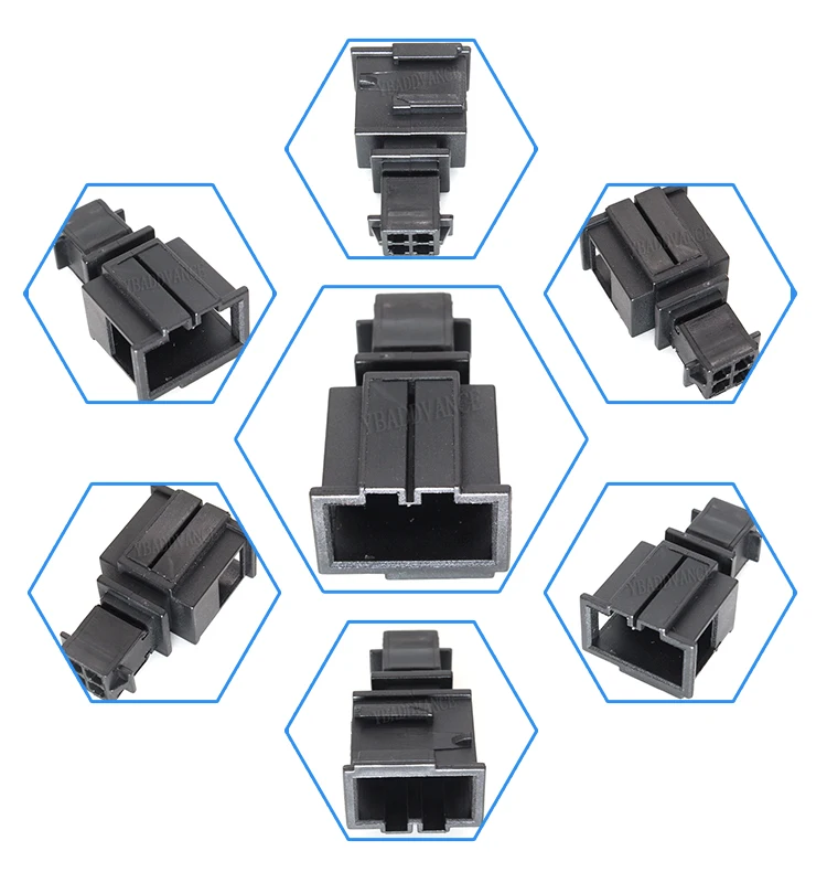 3B0 972 732 4 pin male electrical waterproof housing connector accessories for vehicle