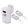 PIR MOTION SENSING SENSOR DETECTOR 2 REMOTE CONTROL BURGLAR ALARM SYSTEM