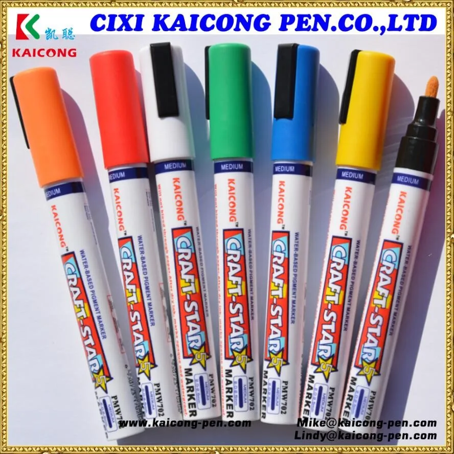 Waterbased Pigment Posca Paint Marker,Glass Marker Pen,Craftstar