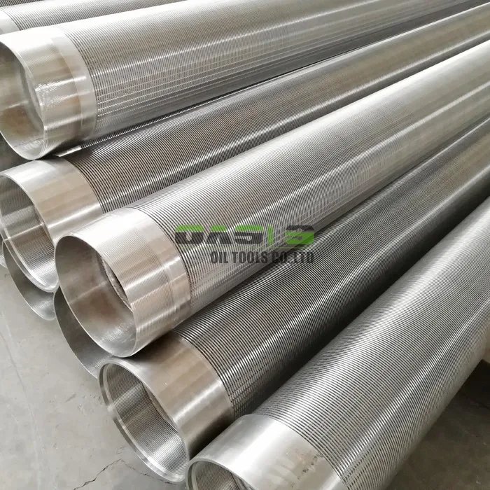 Stainless Steel Wire Wrapped Well Screens/wedge Wire Screen Use For