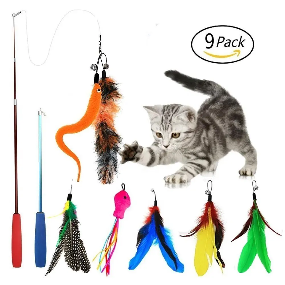 butterfly wand cat toy