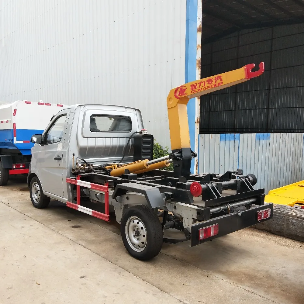 Chang An 2 Ton Hydraulic Arm Garbage Truck With Hydraulic Cylinder