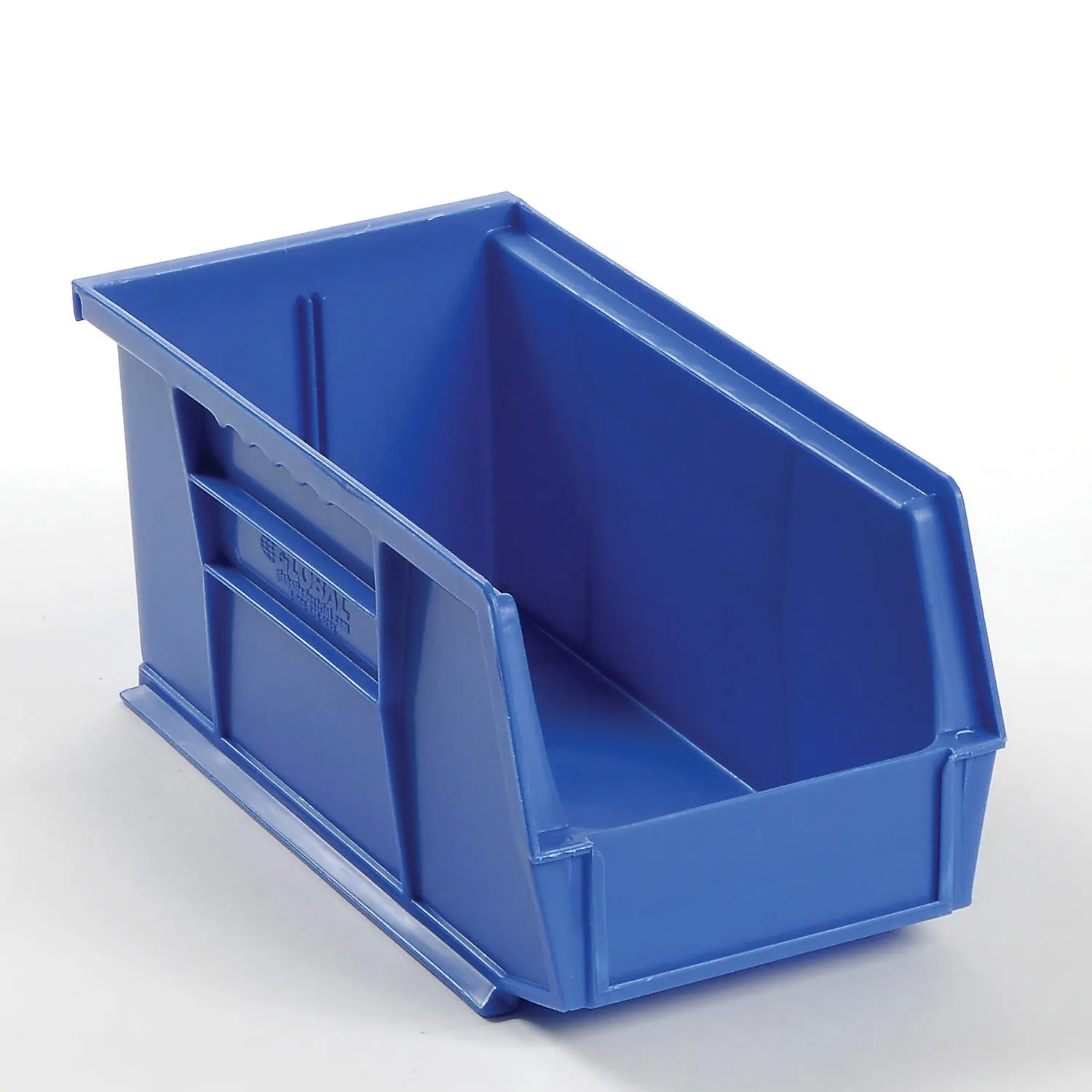 Buy Plastic Stacking And Hanging Parts Bin 5-1/2 x 10-7/8 x 5, Blue