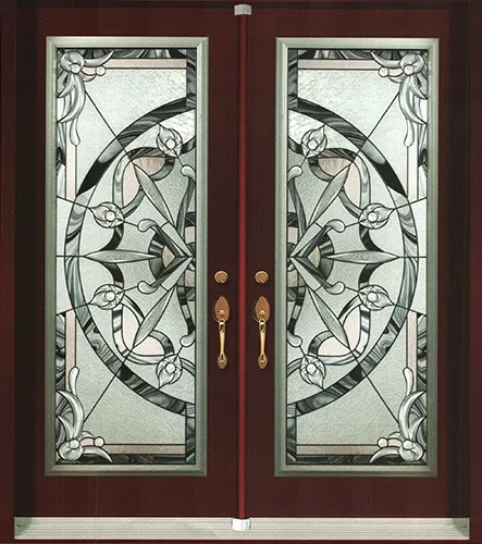 decorative glass inserts