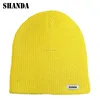 Men's Women's Beanie Knitted Ski Skating Beanie Hat Cap Hip-Hop Winter Warm Unisex Artificial Wool Hat