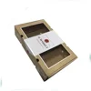 Accept Custom PVC Window Cake Cardboard Packaging Box With Own Logo