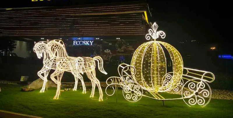 outdoor christmas decoration used pumpkin horse carriage led lights - Christmas Lighted Horse Carriage Outdoor Decoration outdoor christmas decoration used pumpkin horse carriage led lights - Christmas Lighted Horse Carriage Outdoor Decoration