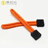 2017 personalized 3d logo skiwear sports cord custom silicon rubber pull zipper puller