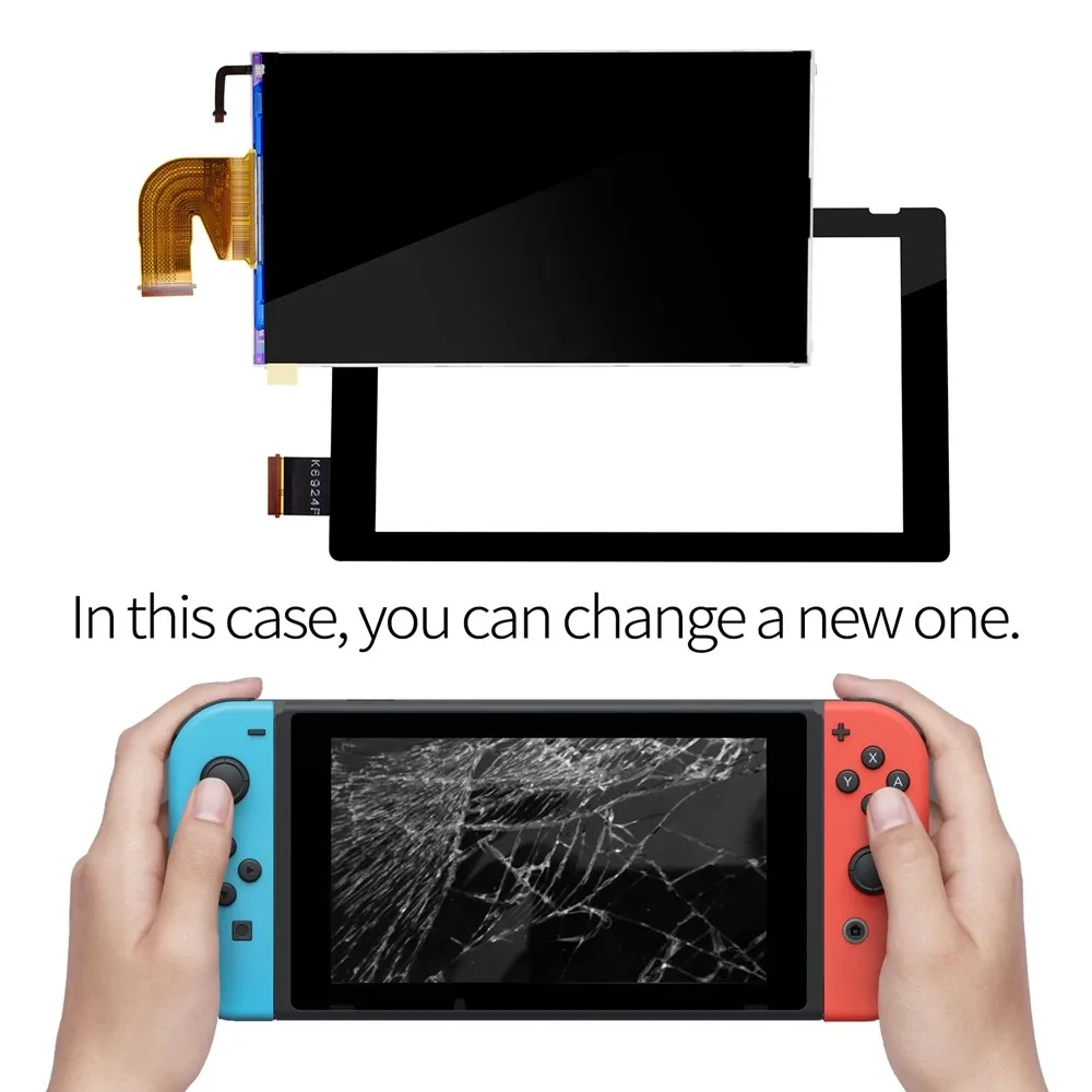 Original New Lcd Screen Digitizer Replacement Repair Parts For Nintendo Switch Console Buy For