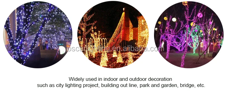 christmas string light with flower figure IP44 waterproof outdoor