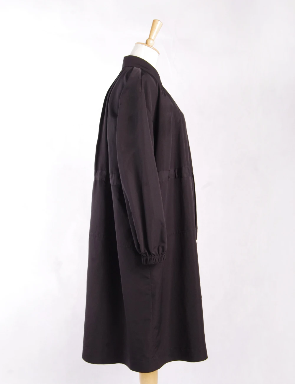 Black Cloak Gothic Dark Mysterious Halloween Costumes Trench Coat - Buy ...