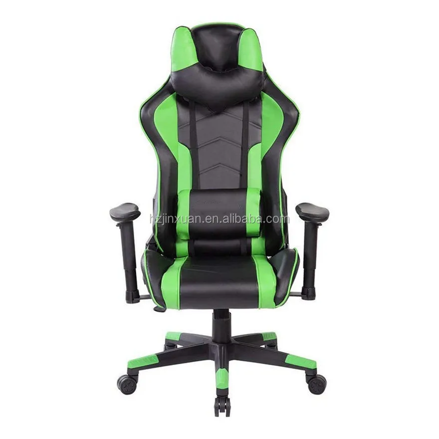 Racing Style Gaming Chair With Headrest Ergonomic System And