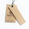 Garment Accessories Fashion Hang Tags Custom Recycled Clothing Hangtags For Clothing, Eco Friendly Kraft Paper Labels For Cloth