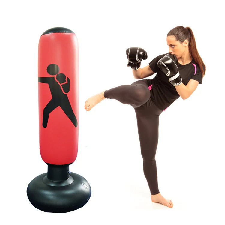 Манекен для тренировок. Боксерская груша Inflatable. Тренажер Boxing Dive Heavy Bag. Мешок боксерский (160 см). Боксерский мешок неваляшка.