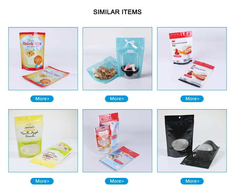Recyclable Cookie Packaging Stand Up Pouch