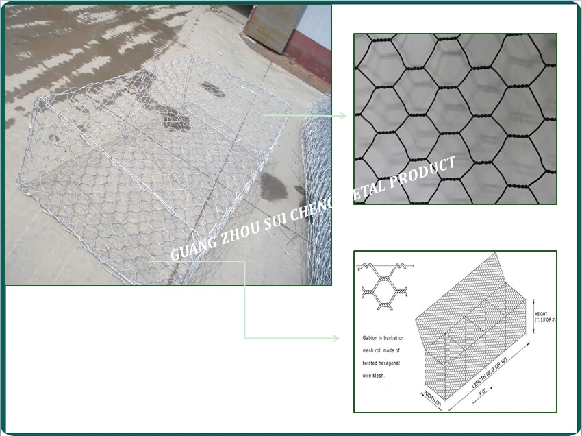 Galvanized Maccaferri Gabion/welded Wire Mesh Gabion/galvanized Gabion