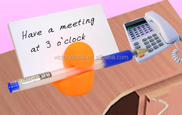  yoga shape pen stand with memo holder