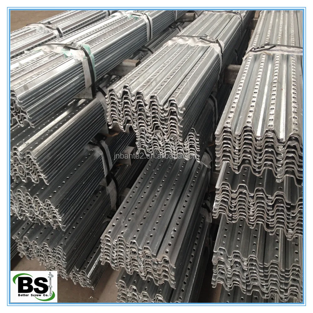 U-Channel Sign Posts feature a powder coated finish on hot-rolled