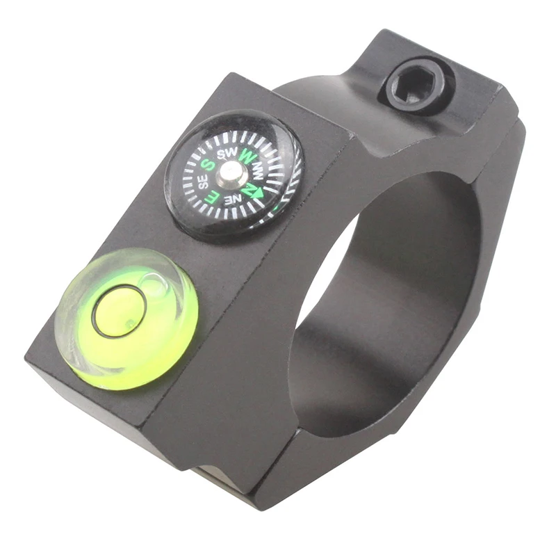Promotion Aluminum 25MM 1" Riflescope Mount Rings Anti Cant Device Spirit Level Bubble Level Scope Level with Compass
