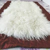 Customized colour Plush blanket Factory sells whole sheep fur Ningxia Tan sheep fur blanket