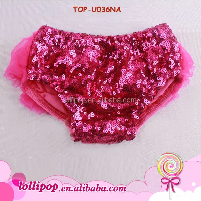 Newborn Baby Girls Ruffle Soft Bloomers Nappy Diaper Cover Panties Underwear New