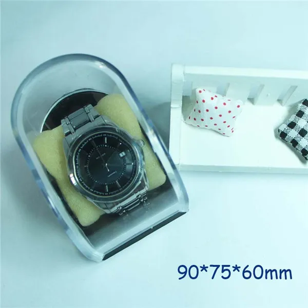 Acrylic Transparent Plastic Watch Cases With Custom Outer Packing - Buy ...