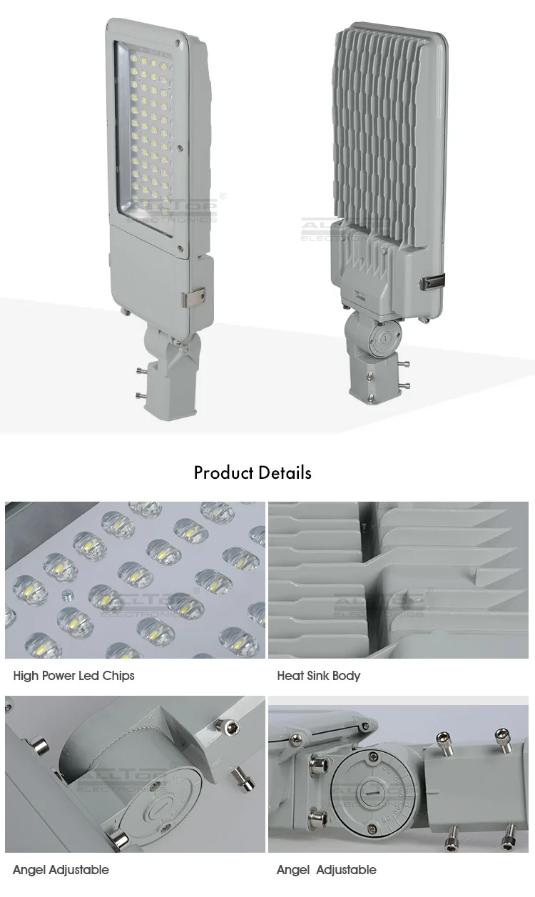 China manufacturer aluminum waterproof 100w outdoor led street light